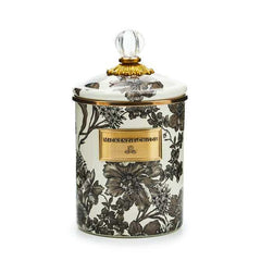 Sterling English Garden Enamel Canisters