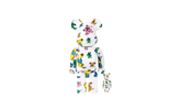 Grateful Dead Dancing Bearbrick "100% and 400%" MEDI0080