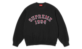 Plaid Arc Crewneck "SS26 - Black" SU27408