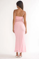 Stara Knot Accent Maxi Dress Blush