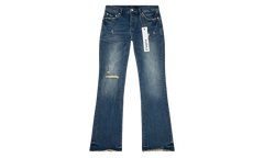 Alloy Distressed Flared Denim "Blue" P004 ALDF225