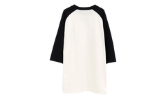 Baseball Short Sleeve Tee "Ivory Body / Black" 125HO254482F