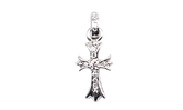 Diamonds Babyfat Cross Charm "18K White Gold" CHRM0813
