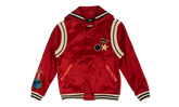 Satin Logo Cape Varsity Jacket "Red" 4925 100000308SLCV RED