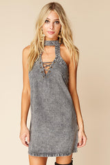 Kaden Denim Dress Ash