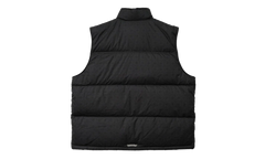 Monogram Cross Pattern Puffer Down Vest "Black" CHRM1177
