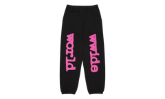 BELUGA ANGEL NUMBER SWEATPANT "Black/Pink" SP5der405