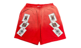 Playing Cards Logo Sweatshorts "Red" WLPCSR