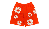 The Cotton Wreath Sweat Shorts "Orange" DT293