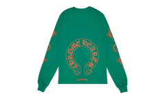 Horseshoe Cross Logo Long-Sleve "Green/Orange" CHRM0688