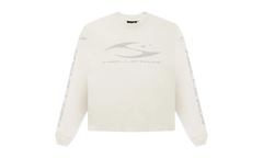Cursive Logo Longsleeve T-Shirt "White" HSR095