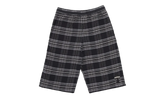 After School Flannel Shorts Cross Patch "Black" CHRM1087