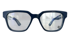 Vagillionaire II Sunglasses "Peacock Navy - Silver" CHRM0995