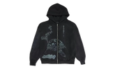 Travis Scott Cactus Jack x Fragment x Takashi Murakami Reborn Zip Hoodie "Black" CPFM45