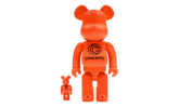 Bearbrick x Concepts Orange Lobster "100% & 400% Set" MEDI3063