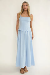 Antonita Cami Strap Maxi Dress Blue