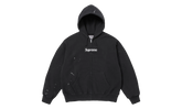 MM6 Maison Margiela Box Logo Zip Up Sweatshirt "SS26 - Black" SU27169