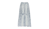 DENIM SHREDDED LONG SKIRT BLUE "Blue" A139350BNCG8NY