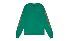 Horseshoe Cross Logo Long-Sleve "Green/Orange" CHRM0688