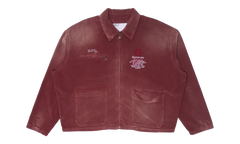 Synanon Cord Work Jacket "Burgundy" 7U001Q3009BUR