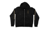Vertical Logo Zip-Up Hoodie "Black/Olive" CHRM0852