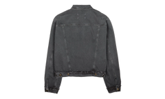 Washed Denim Jacket With Logo "Washed Black" S50AM0654S30842965
