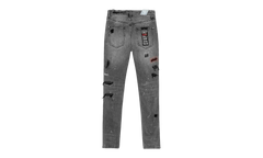 Ksubi X Juice Wrld Chitch Trashed Devil Jeans "Grey" 34BYF1RS