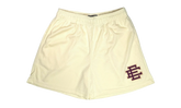 EE Basic Shorts "Antique White / Maroon" EE170