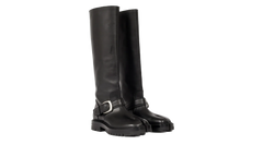 Tabi country knee-high boots WMNS "Black" S58WW0162 P3292 H8396