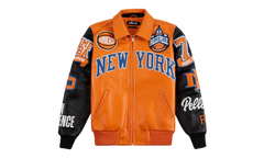 New York Knicks For The City Jacket "Orange / Black / Royal" PP026