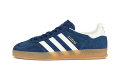 Gazelle Indoor "Mystery Blue/Cream White/Gum" jr0606