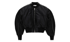Nylon Bomber With Zips "Black" A90699900