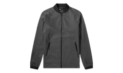Tech Pack Grid Bomber Jacket "Black / Summit White" AR1578 010