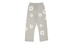 Cotton Wreath Open Hem Sweatpants "Grey" DT415