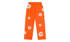 Cotton Wreath Baggy Sweatpants "Orange" DT449