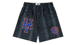 EE BASIC SHORT "NY METS - Black/ Blue" EE796