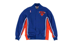 NBA Authentic Warm-Up Jacket "1992-93 New York Knicks - Blue / Orange" 6056S318D92NYK