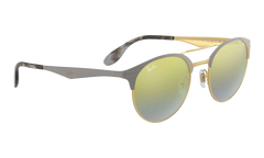Highstreet Round Sunglasses "Grey/Gold" RB3545-9007-A7_51