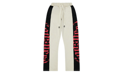 Courtside Sweatpants "Bone / Black / Red" GS070
