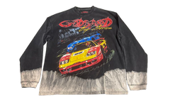 FTW Sweatshirt "Black Bleached Wash" GS058