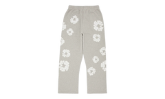 Cotton Wreath Open Hem Sweatpants "Grey" DT415