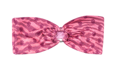 X dipped in blue bikini top "Pink" CHRM1080