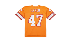 NFL John Lynch Dark Jersey "1993 Tampa Bay Buccaneers - Orange" JY9783 TBBORAN