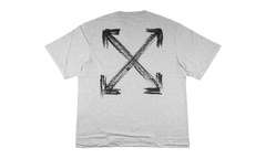 CHALK ARROW SKATE FIT TEE "HEATHER GREY" 44OWOS26T065 030