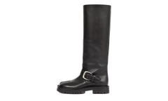 Tabi country knee-high boots WMNS "Black" S58WW0162 P3292 H8396
