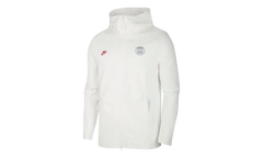 Sportswear Tech Fleece Full-Zip Hoodie "White / University Red" CI2131 104
