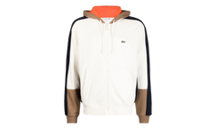 Colorblock Hoodie "White / Brown / Navy Blue" SH1301 RI2