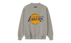 LAKERS SPORTS FIT CREWNECK SWEATSHIRT "CONCRETE HEATHER" 192NB256505F