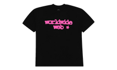 Web Logo Short Sleeve T-Shirt "Black Pink" SP5der339