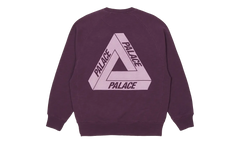 Tri-Ferg Slub Crewneck Sweatshirt "Purple" p0131